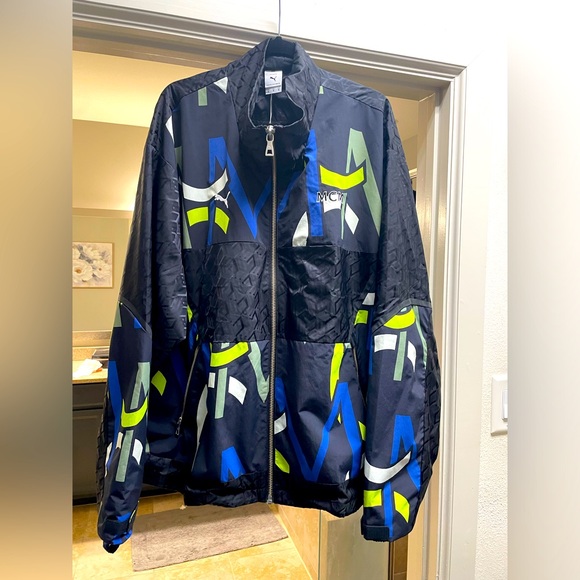 Puma X MCM Track Top Jacket Limited Edition Black 537006 01 Rare Mens Size XL Jackets Coats